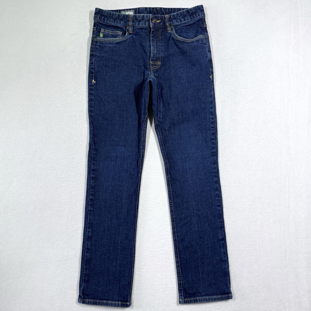 Stio Jeans Mens 30 Short‎ Rivet Jean Straight Organic Cotton Stretch Denim 30x29